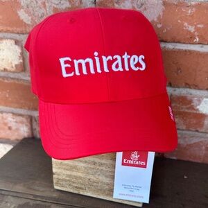 Emirates Red Baseball Cap